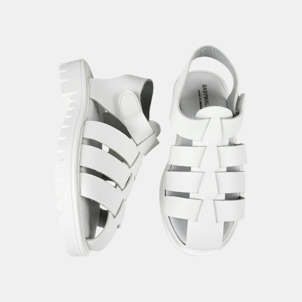 Babywalker Classic White Chunky Kids Sandals
